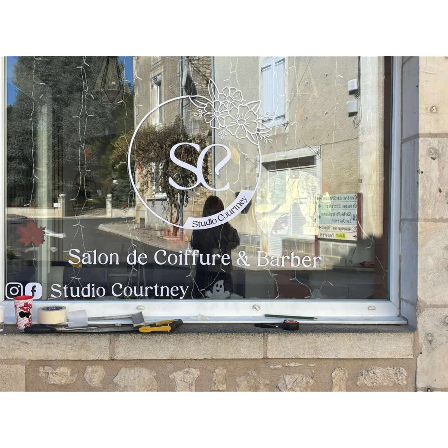 Flocage de vitrine